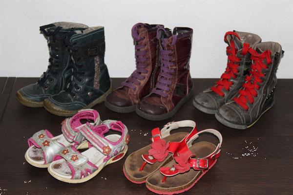 Grote foto schoenen maat 25 26 5 paar meisje kinderen en baby schoentjes en sokjes