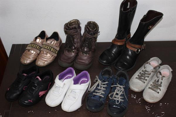 Grote foto schoenen maat 28 7 paar meisje kinderen en baby schoentjes en sokjes