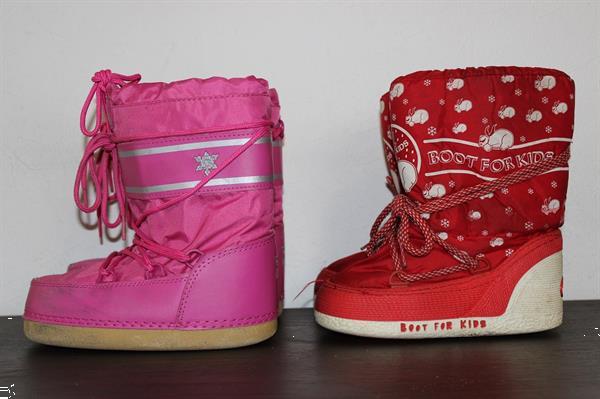 Grote foto schoenen boots maat 29 31 2 paar meisje kinderen en baby schoentjes en sokjes