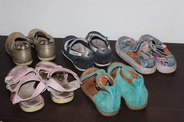 Grote foto schoenen maat 30 5 paar meisje lente zomer kinderen en baby schoentjes en sokjes