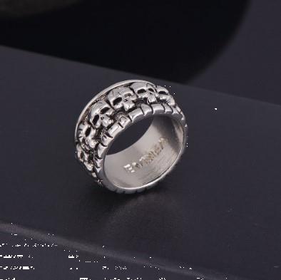 Grote foto titanium brede multi skull ring nieuw sieraden tassen en uiterlijk ringen voor hem