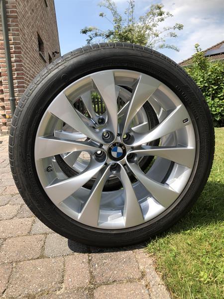 Grote foto originele aluminium bmw m velgen met banden auto onderdelen banden en velgen