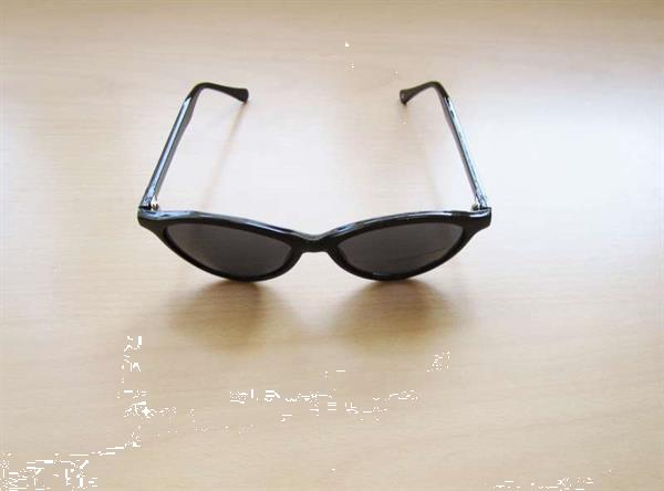 Grote foto zwarte zonnebril vlindermodelletje cat eye sieraden tassen en uiterlijk dames