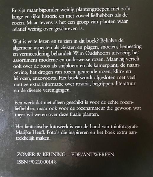 Grote foto wim oudshoorn over rozen boeken natuur