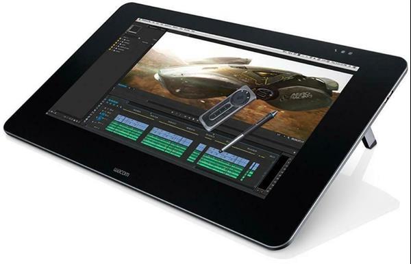 Grote foto wacom cintiq 27qhd touch ergo stand computers en software monitoren