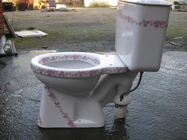 Grote foto toilet met bloemenmotief huis en inrichting toiletten