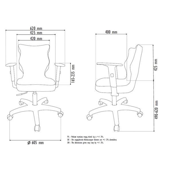 Grote foto good chair kantoorstoel uni ergonomisch antraciet ba c 6 b c huis en inrichting kantooraccessoires