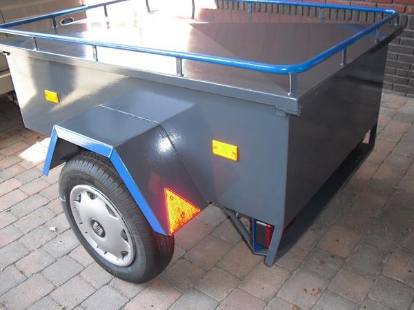 Grote foto aanhanger bagagewagen remork auto diversen aanhangers