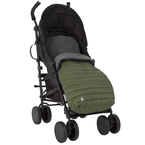 Grote foto cuddleco voetenzak en voering 2 in 1 comfi snug kaki kinderen en baby kinderwagens