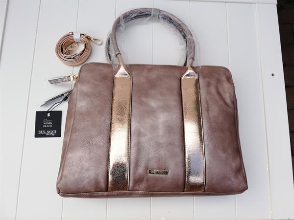 Grote foto nieuwe bulaggi hoppner laptop bag taupe sieraden tassen en uiterlijk damestassen