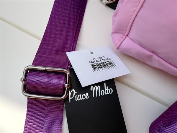 Grote foto lucabags schoudertas nicole s roze sieraden tassen en uiterlijk damestassen