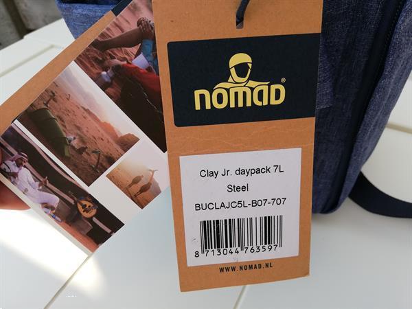 Grote foto nieuwe nomad clay jr. daypack rugzak 7l steel sieraden tassen en uiterlijk damestassen