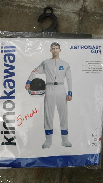 Grote foto astronauten pak verkleedkleding kleding heren carnavalskleding en feestkleding