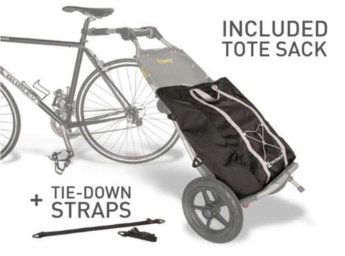 Fietskar Burley Travoy Transport Cool Grey / Black