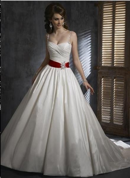 Grote foto rood met wit trouwjurken trouwjurken wit en rood kleding dames trouwkleding