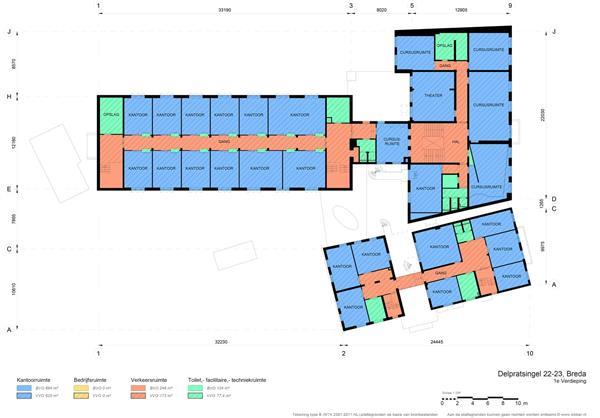 Grote foto delpratsingel 22 23 in breda kantoorruimte beschikbaar huizen en kamers bedrijfspanden