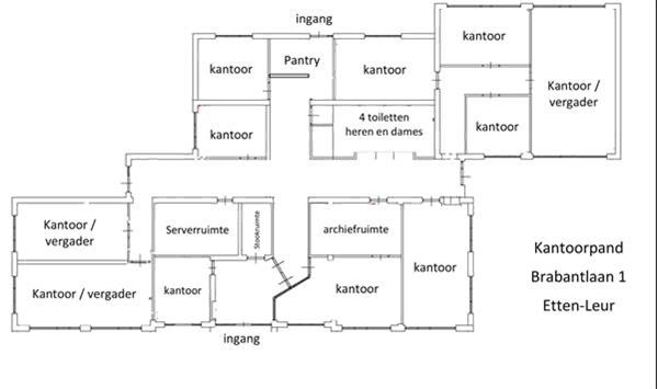 Grote foto brabantlaan 1 in etten leur kantoorruimte beschikbaar huizen en kamers bedrijfspanden