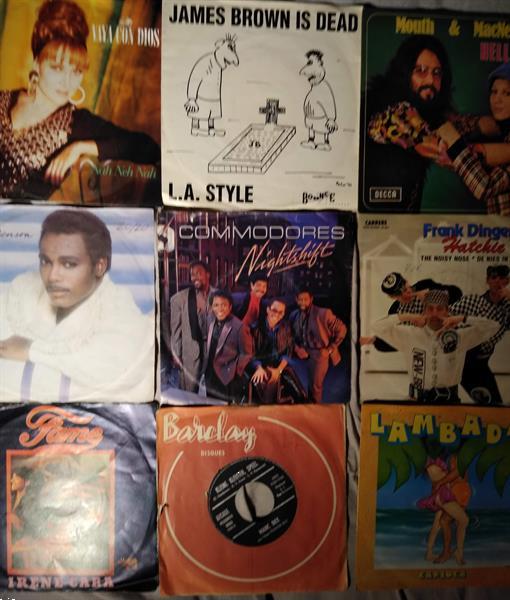 Grote foto allerlei singles vinyl 45 rpm muziek en instrumenten platen elpees singles