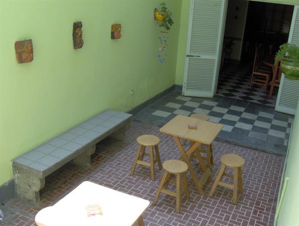 Grote foto bed breakfast lima peru aan het strand. vakantie amerika zuid