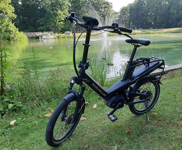 Grote foto electrische minifiets riese mulller fietsen en brommers minibikes en midibikes