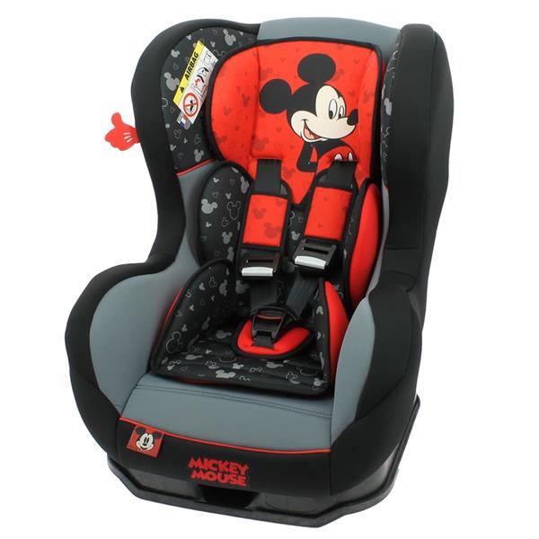 Grote foto disney autostoel luxe cosmo sp mickey 0 1 rood en zwart kinderen en baby autostoeltjes