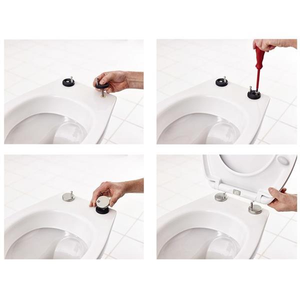 Grote foto ridder toiletbril generation soft close wit 2119101 doe het zelf en verbouw sanitair