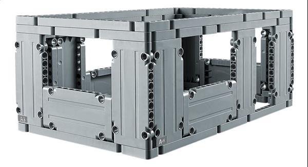 Grote foto lego technic 42082 kraan voor alle terreinen kinderen en baby duplo en lego
