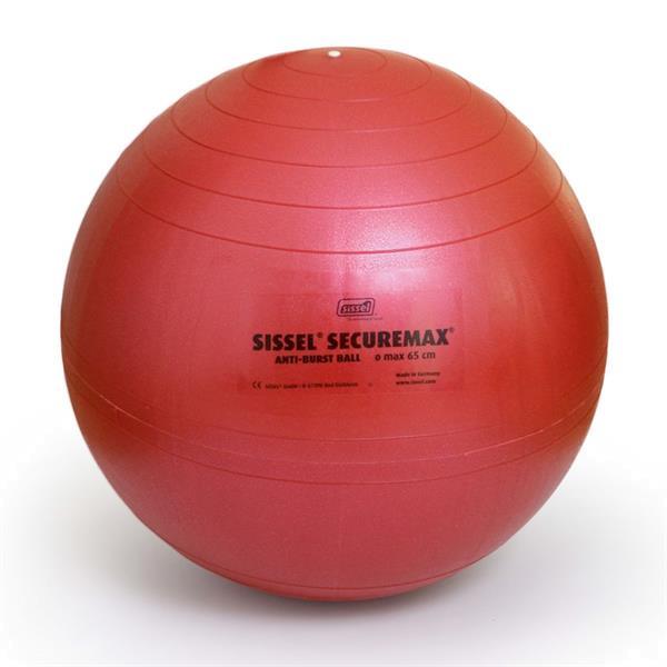 Grote foto sissel zitbal securemax 55 cm rood sis 160.011 sport en fitness fitness