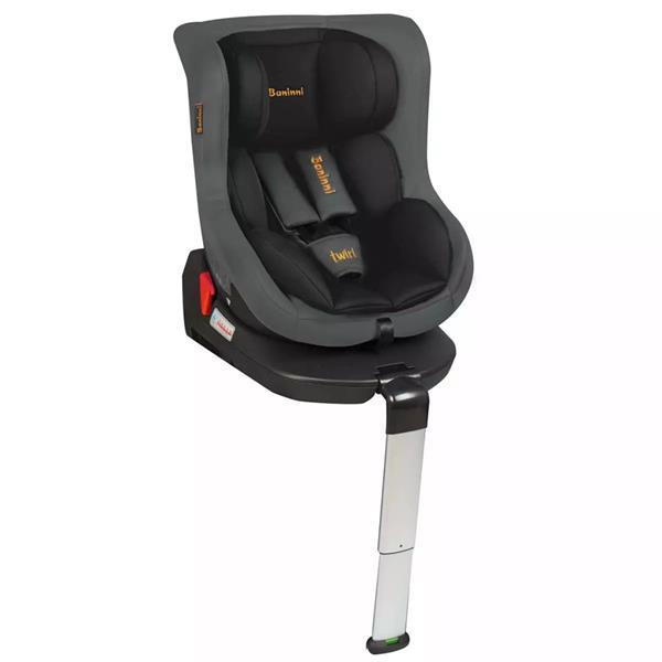 Grote foto baninni autostoeltje twirl 360 isofix 0 1 zwart en grijs bnc kinderen en baby autostoeltjes