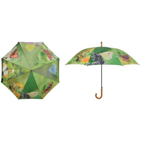 Grote foto esschert design paraplu butterflies 120 cm tp211 kleding dames sieraden