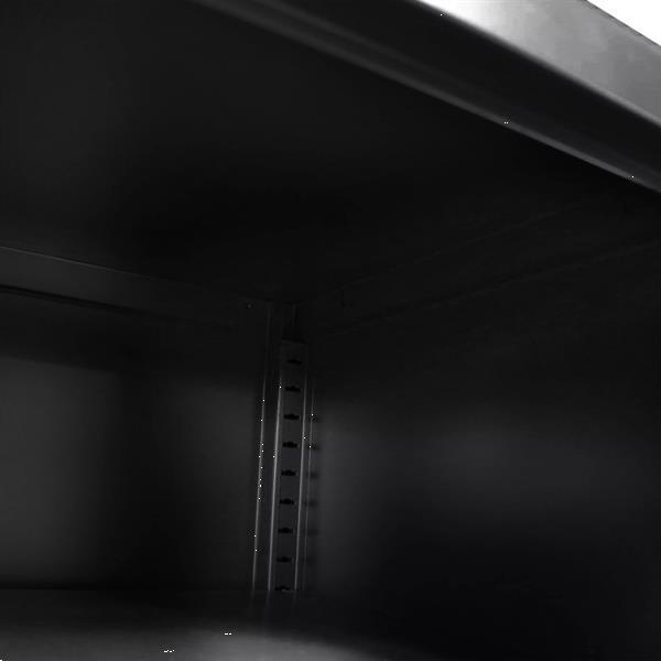 Grote foto vidaxl tv meubel 118x40x60 cm zwart huis en inrichting overige