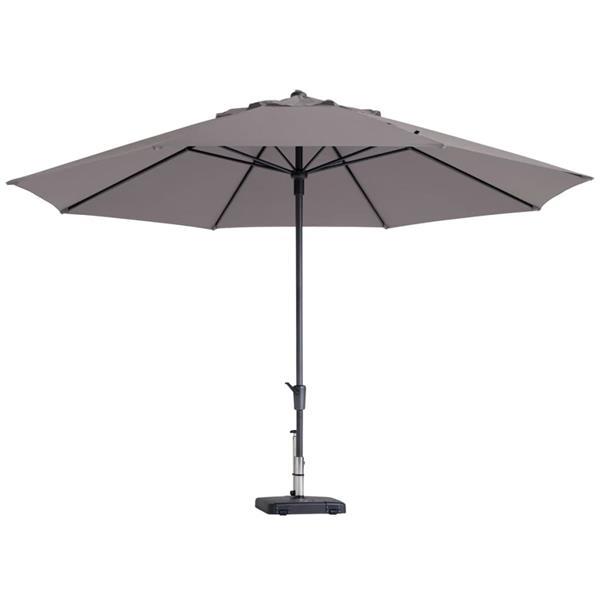 Grote foto madison parasol timor luxe 400 cm taupe pac8p015 tuin en terras overige tuin en terras