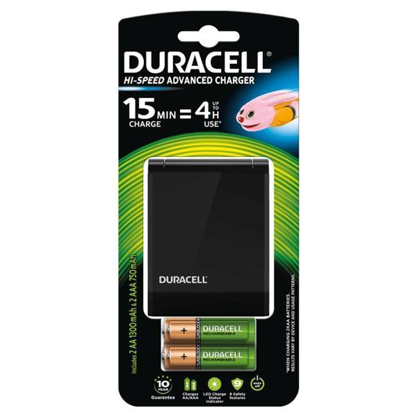 Grote foto duracell batterij oplader hi speed 15 min cef27 telecommunicatie opladers en autoladers