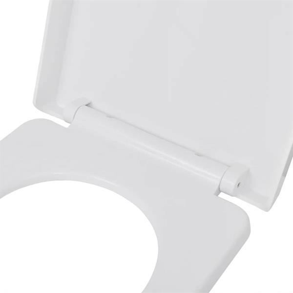 Grote foto vidaxl toiletbril soft close quick release design vierkant w doe het zelf en verbouw sanitair