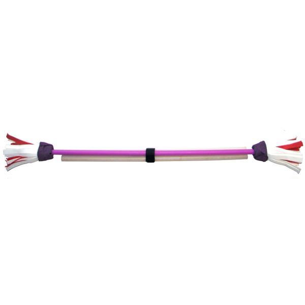 Grote foto acrobat flowerstick met handstokjes paars 515762 kinderen en baby los speelgoed