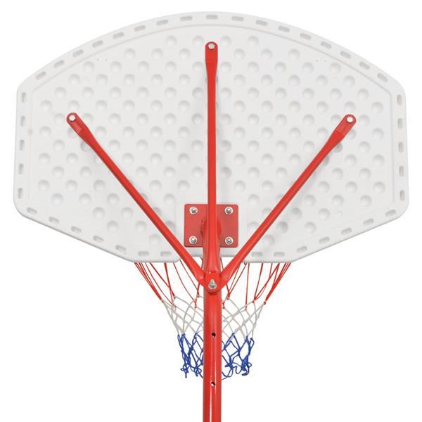 Grote foto vidaxl basketbalring set 305 cm sport en fitness basketbal