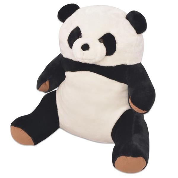 Grote foto vidaxl knuffelbeest panda xxl 80 cm kinderen en baby knuffels en pluche