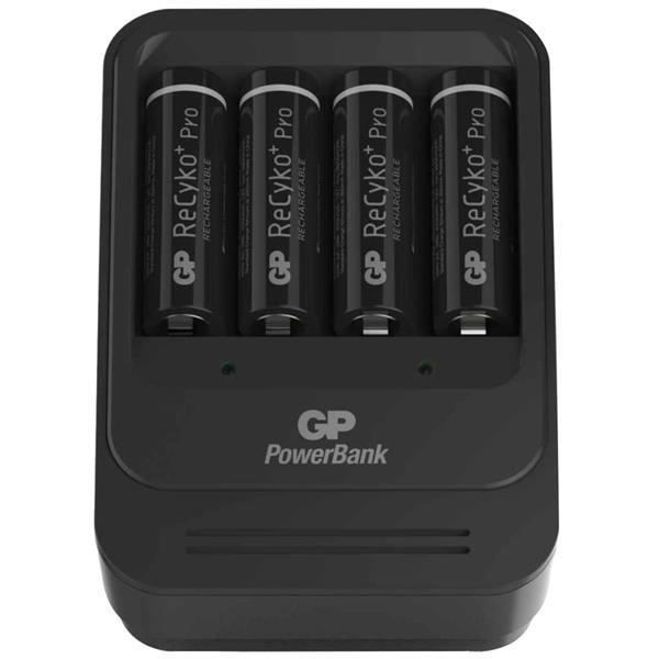 Grote foto gp batterij oplader pb570 met 4 batterijen 135570gs210aahcbc audio tv en foto algemeen