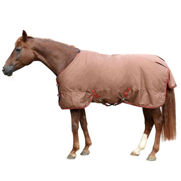 Grote foto kerbl paardendeken rugbe iceprotect 300 g 155 205 cm bruin 3 dieren en toebehoren paarden accessoires