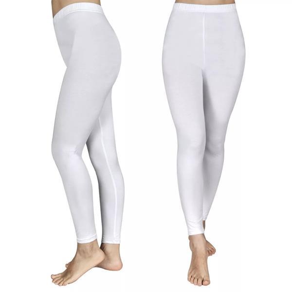 Grote foto vidaxl legging voor meisjes maat 110 116 wit set van 2 kleding heren broeken
