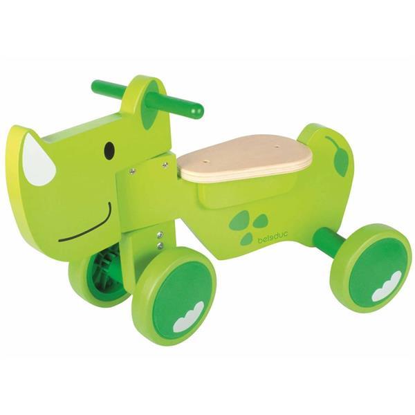 Grote foto beleduc loopfiets speedy rhino groen 18013 kinderen en baby los speelgoed