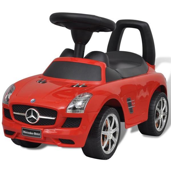 Grote foto vidaxl mercedes benz loopauto rood kinderen en baby los speelgoed