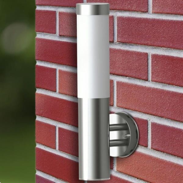 Grote foto vidaxl buitenlamp rvs savona tuin en terras verlichting