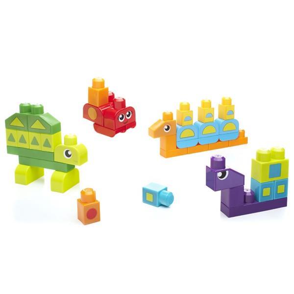 Grote foto mega bloks first builders vormen bouw set 40 stuks dxh34 kinderen en baby duplo en lego