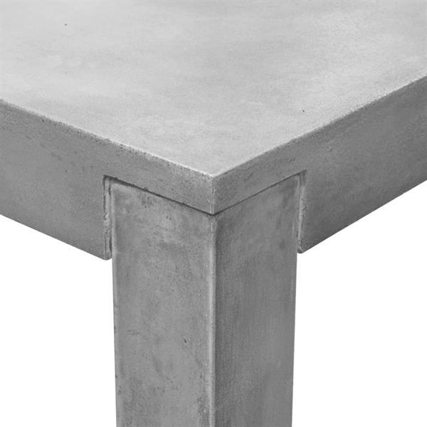 Grote foto vidaxl 7 delig tuinset beton tuin en terras tuinmeubelen