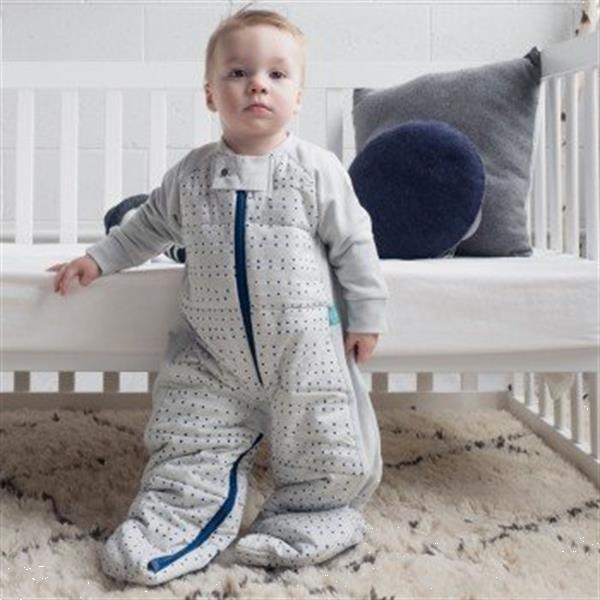Grote foto sleepsuit organic cotton blue dot winter 3.5 tog kinderen en baby overige