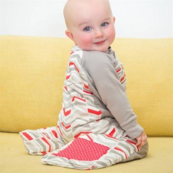 Grote foto sleepsuit organic cotton quilted red arrow 2.5 tog kinderen en baby overige