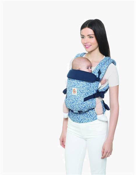 Grote foto babydraagzak adapt batik indigo kinderen en baby overige babyartikelen