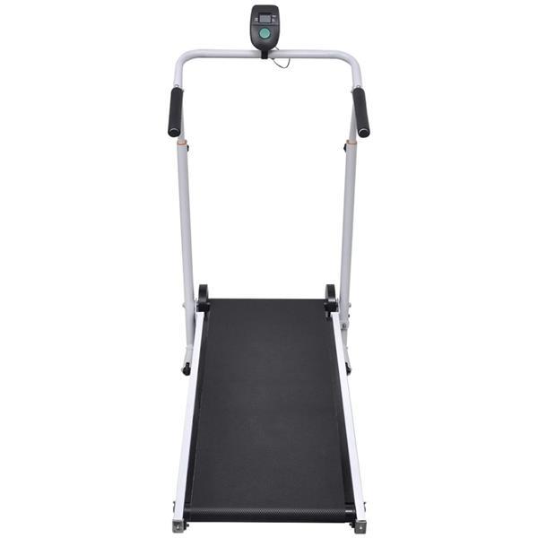 Grote foto vidaxl mini loopband inklapbaar 93x36 cm zwart sport en fitness fitness