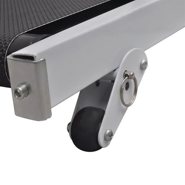 Grote foto vidaxl mini loopband inklapbaar 93x36 cm zwart sport en fitness fitness